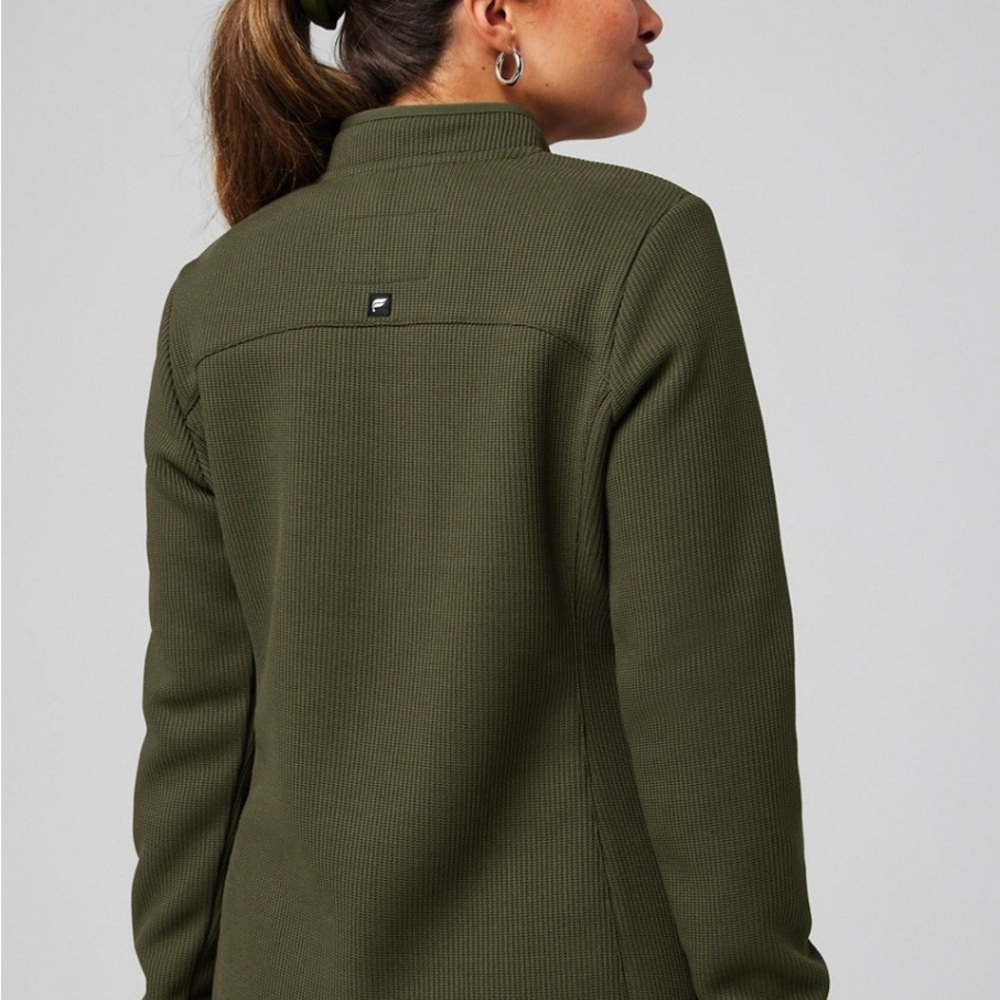 Fabletics Utility Jacket In Olive - image 2